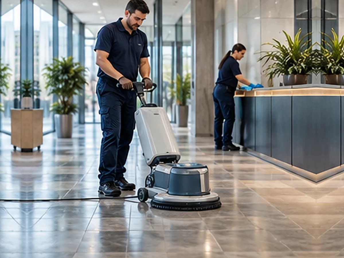 Contract cleaning of a property in Plovdiv